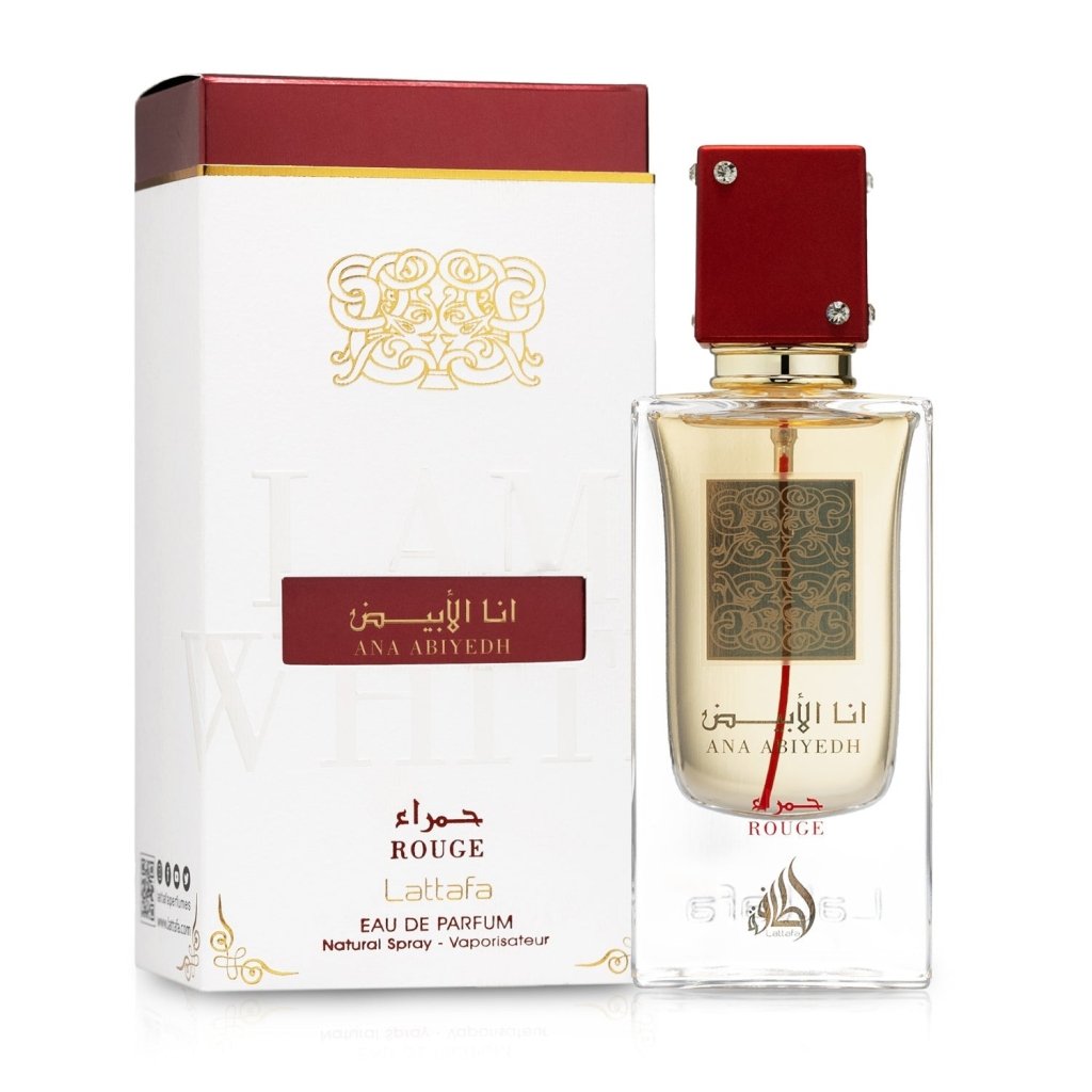 Lattafa Ana Abiyedh Rouge Eau De Parfum Spray 60ml - Fragrance London