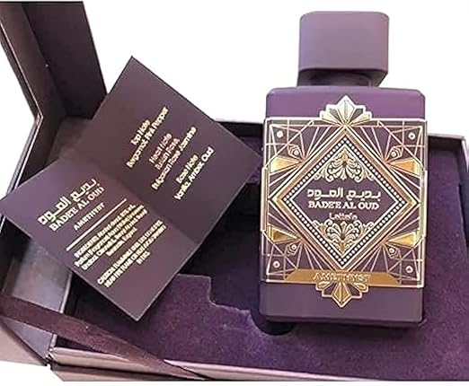Lattafa Bade'e Al Oud Amethyst Eau de Parfum Spray 100ml - Fragrance London