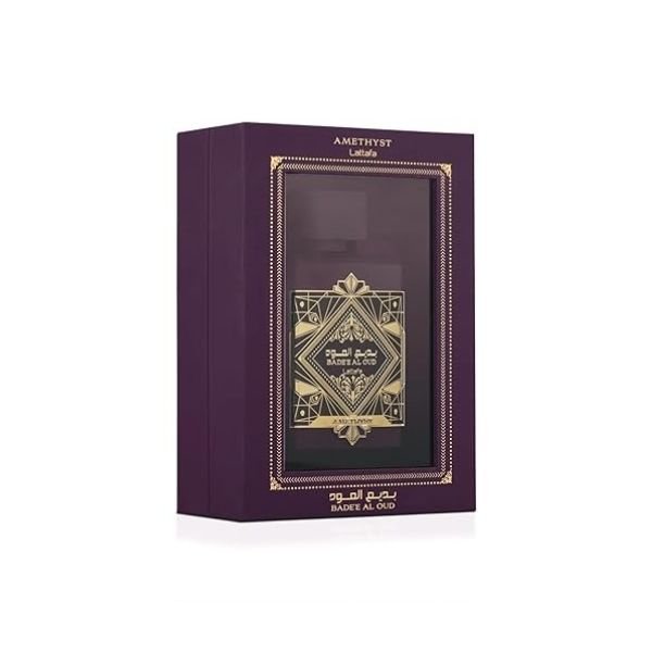 Lattafa Bade'e Al Oud Amethyst Eau de Parfum Spray 100ml - Fragrance London