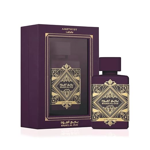 Lattafa Bade'e Al Oud Amethyst Eau de Parfum Spray 100ml - Fragrance London