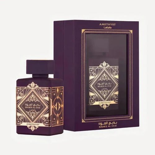 Lattafa Bade'e Al Oud Amethyst Eau de Parfum Spray 100ml - Fragrance London