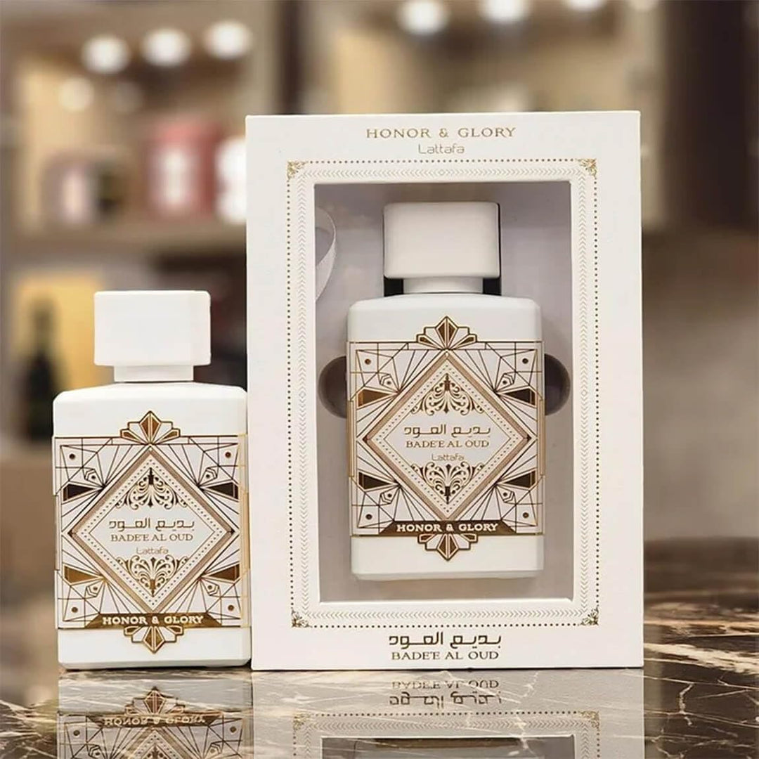 Lattafa Badee Al Oud Honor and Glory Eau de Parfum Spray 100ml - Fragrance London