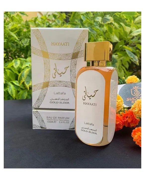 Lattafa Hayaati Gold Elixir Eau De Parfum Spray 100ml - Fragrance London