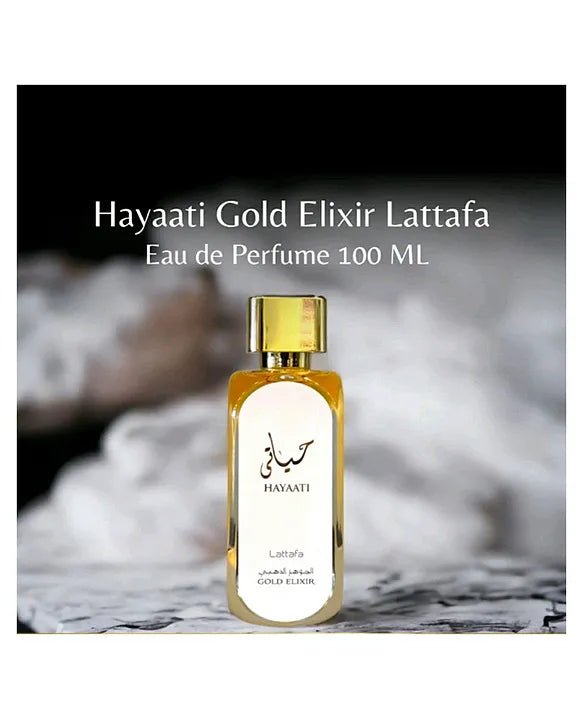 Lattafa Hayaati Gold Elixir Eau De Parfum Spray 100ml - Fragrance London