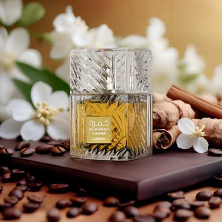 Lattafa Khamrah Qahwa Eau De Parfum Spray 100ml - Fragrance London