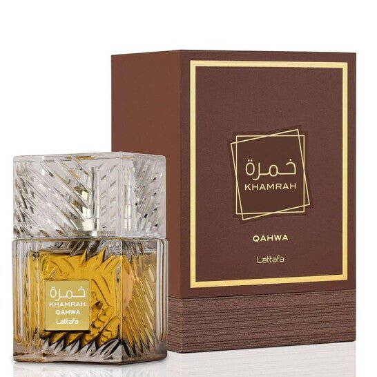 Lattafa Khamrah Qahwa Eau De Parfum Spray 100ml - Fragrance London