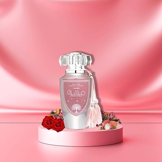 Lattafa Mohra Silky Rose Eau De Parfum Spray 100ml - Fragrance London