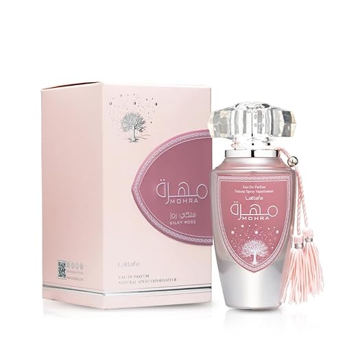 Lattafa Mohra Silky Rose Eau De Parfum Spray 100ml - Fragrance London