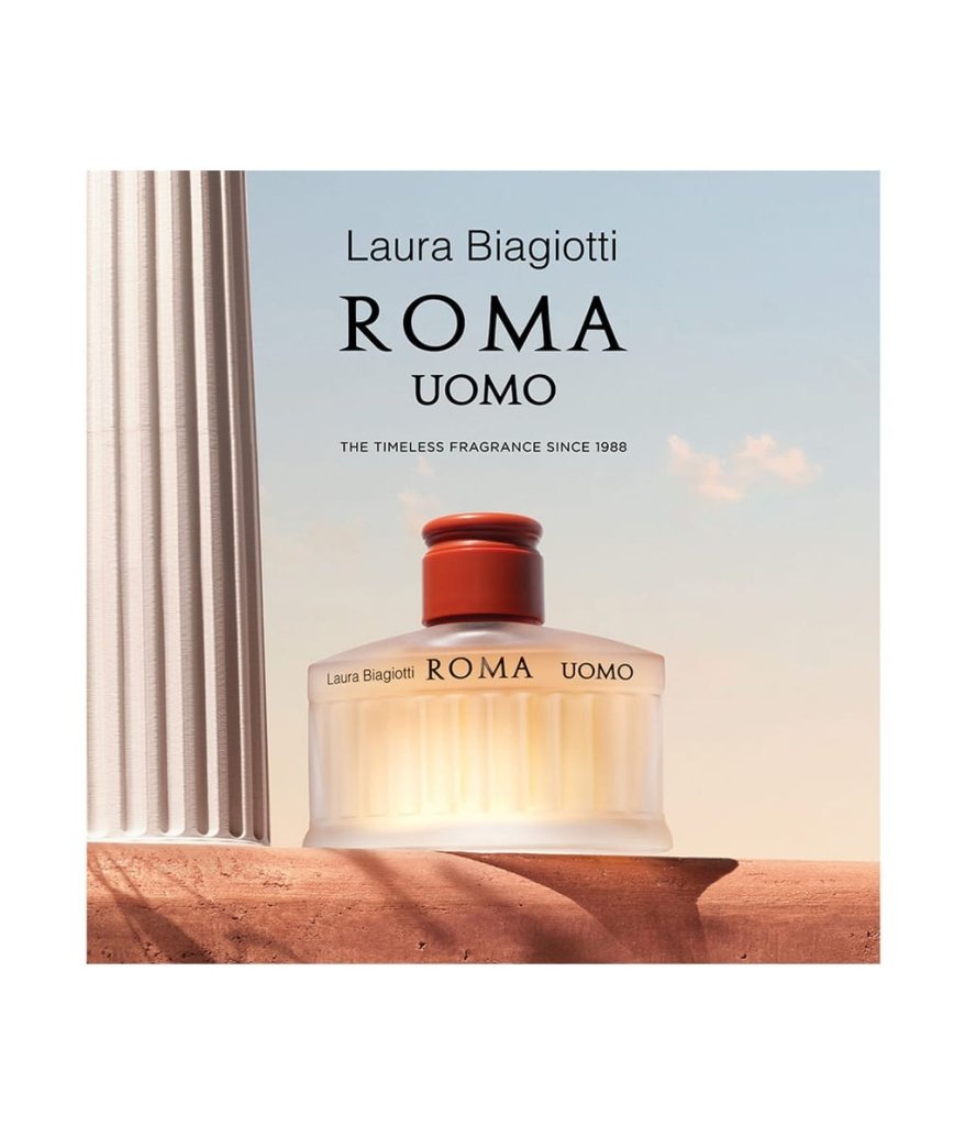 Laura Biagiotti Roma Uomo Eau de Toilette Spray 40ml - Fragrance London
