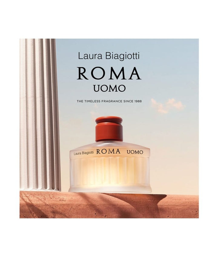 Laura Biagiotti Roma Uomo Eau de Toilette Spray 40ml - Fragrance London
