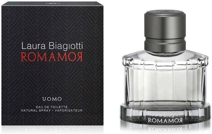 Laura Biagiotti Romamor Uomo Eau De Toilette Spray 125ml - Fragrance London
