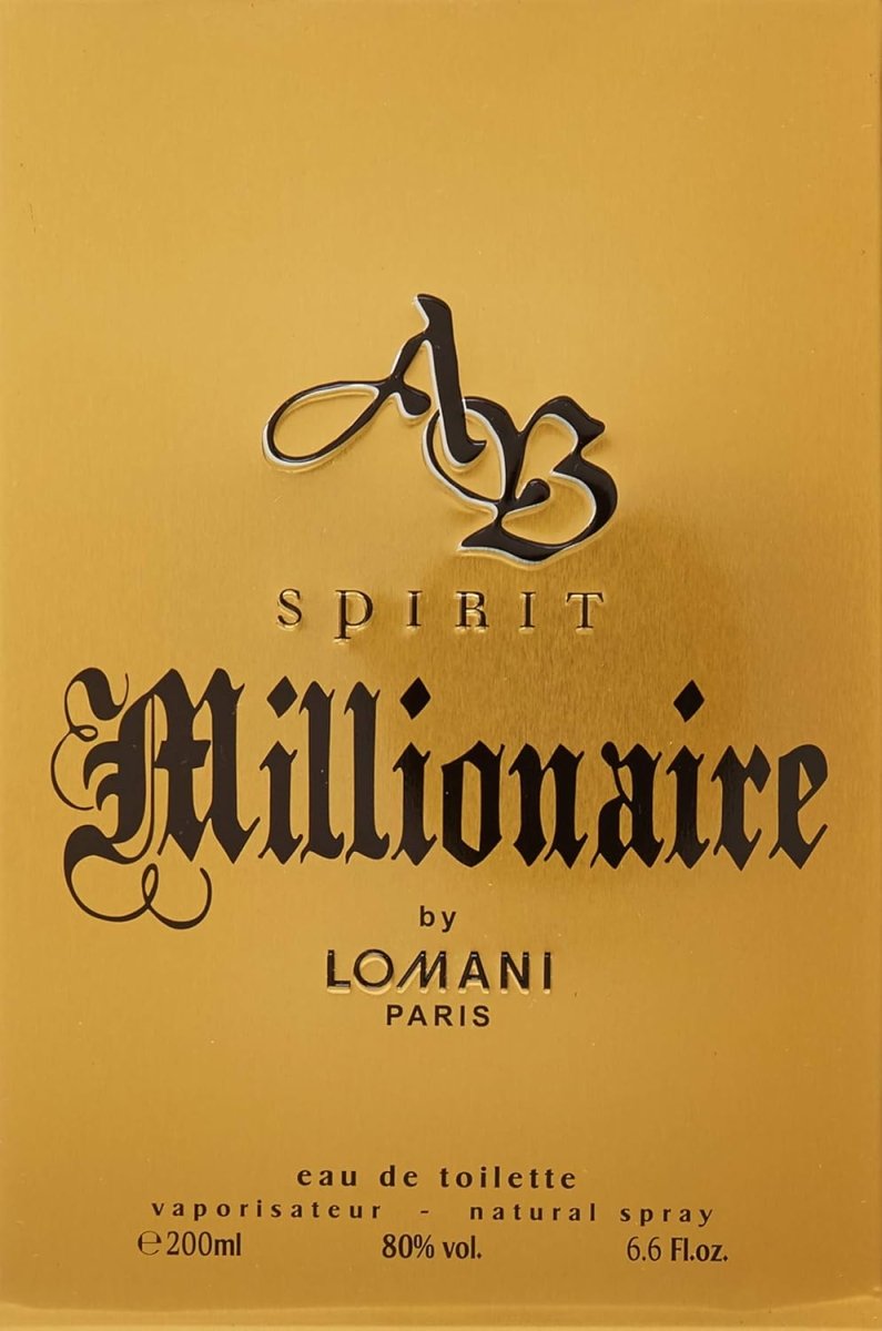 Lomani AB Spirit Millionaire Eau de Toilette Spray 200ml - Fragrance London