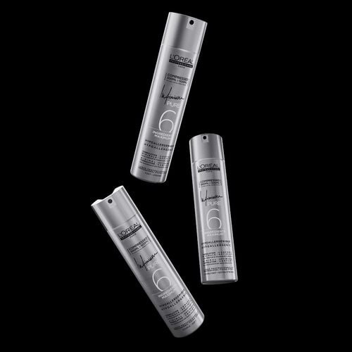 L'Oréal Professionnel Infinium Pure Strong Hold Hairspray 300ml - Fragrance London