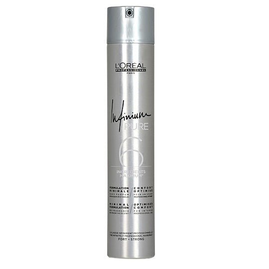 L'Oréal Professionnel Infinium Pure Strong Hold Hairspray 300ml - Fragrance London