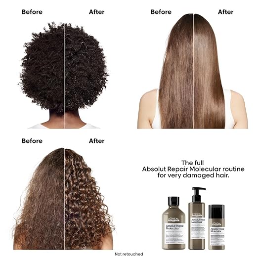 L'Oreal Professionnel Serie Expert Absolut Repair Molecular Shampoo 300ml - Fragrance London