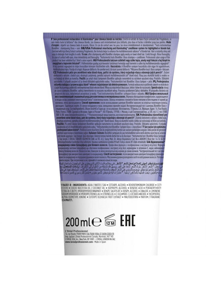 L'Oreal Professionnel Serie Expert Blondifier Conditioner 200ml - Fragrance London