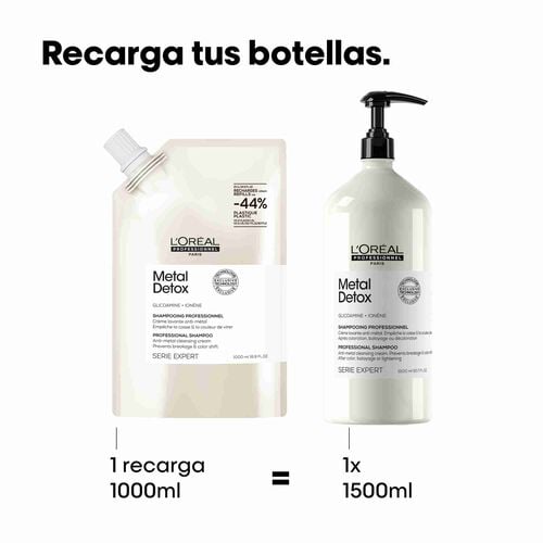 L'Oréal Professionnel Serie Expert Metal Detox Shampoo Refill 1000ml - Fragrance London