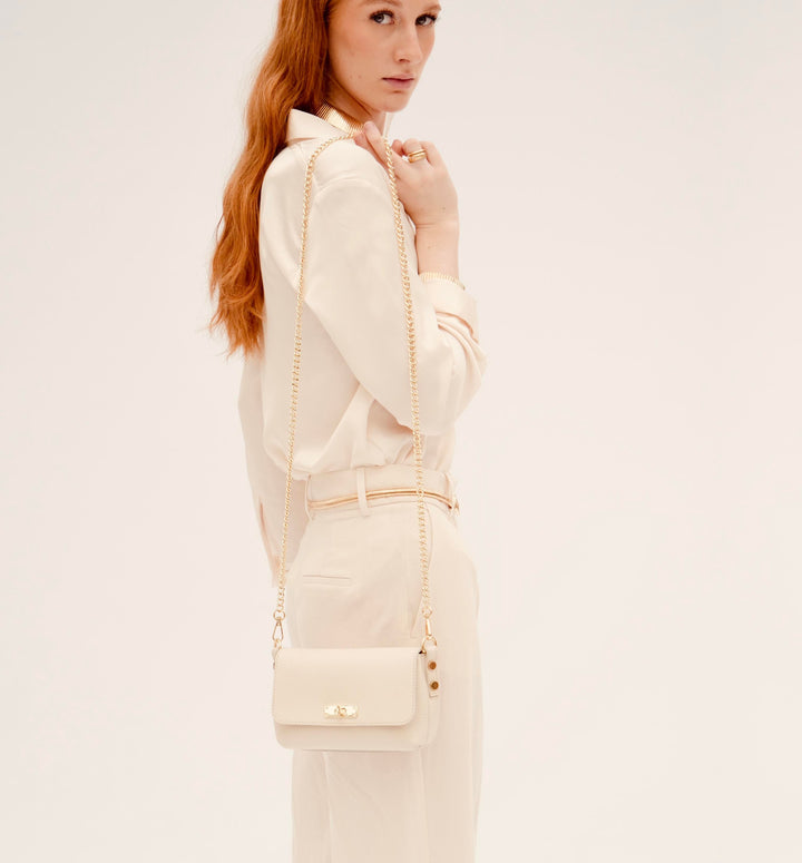 Apatchy London Slim Flat Crossbody Chain Strap