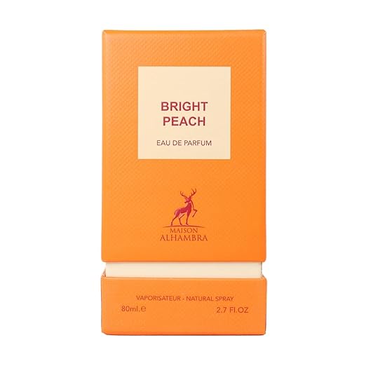 Maison Alhambra Bright Peach Eau De Parfum Spray 80ml - Fragrance London