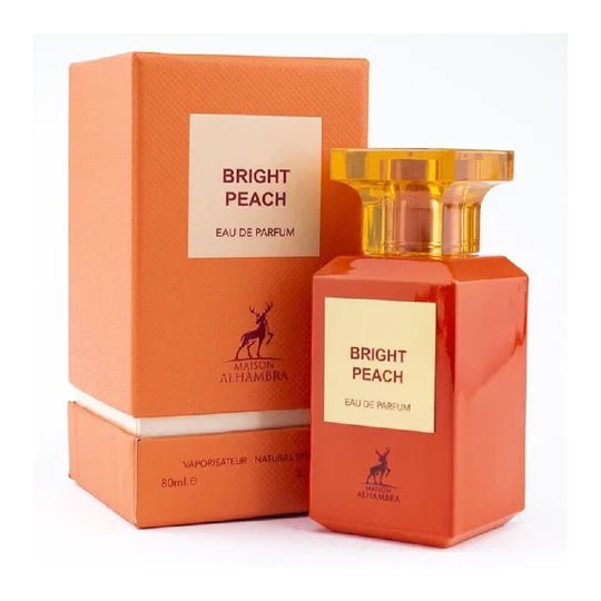 Maison Alhambra Bright Peach Eau De Parfum Spray 80ml - Fragrance London