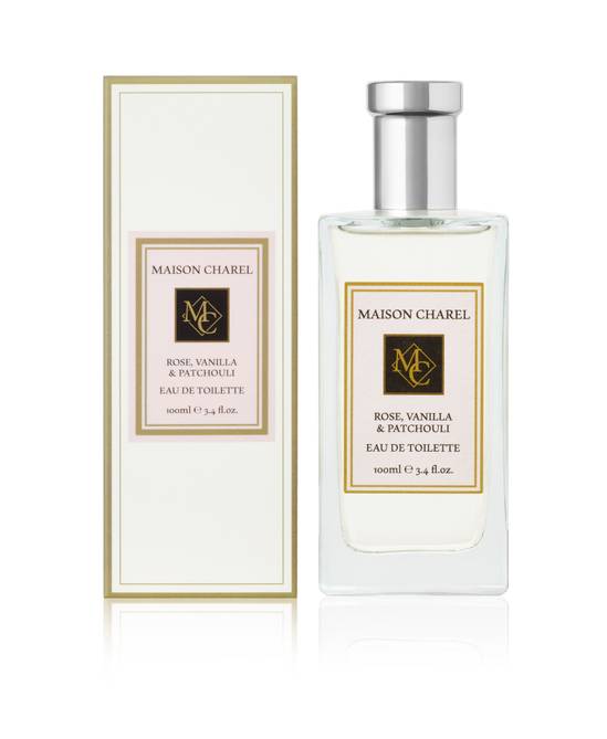 Maison Charel Rose, Vanilla, Vetiver & Patchouli Eau De Toilette 100ml - Fragrance London