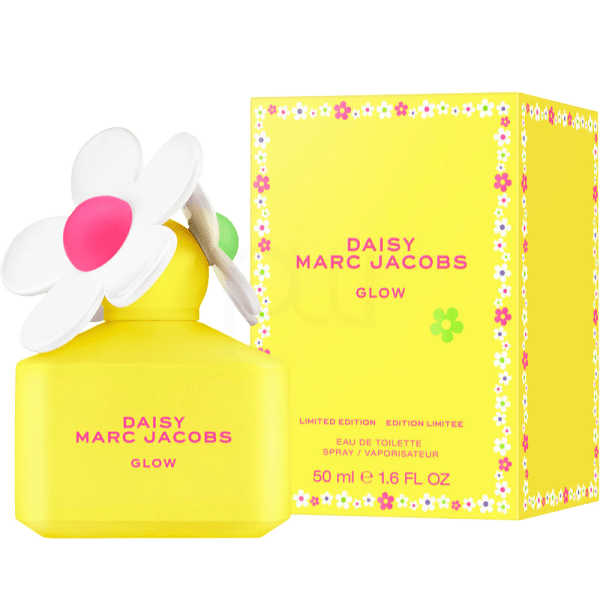 Marc Jacobs Daisy Glow Eau De Toilette Spray 50ml - Fragrance London