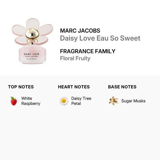 Marc Jacobs Daisy Love Eau So Sweet Eau De Toilette Spray 50ml - Fragrance London