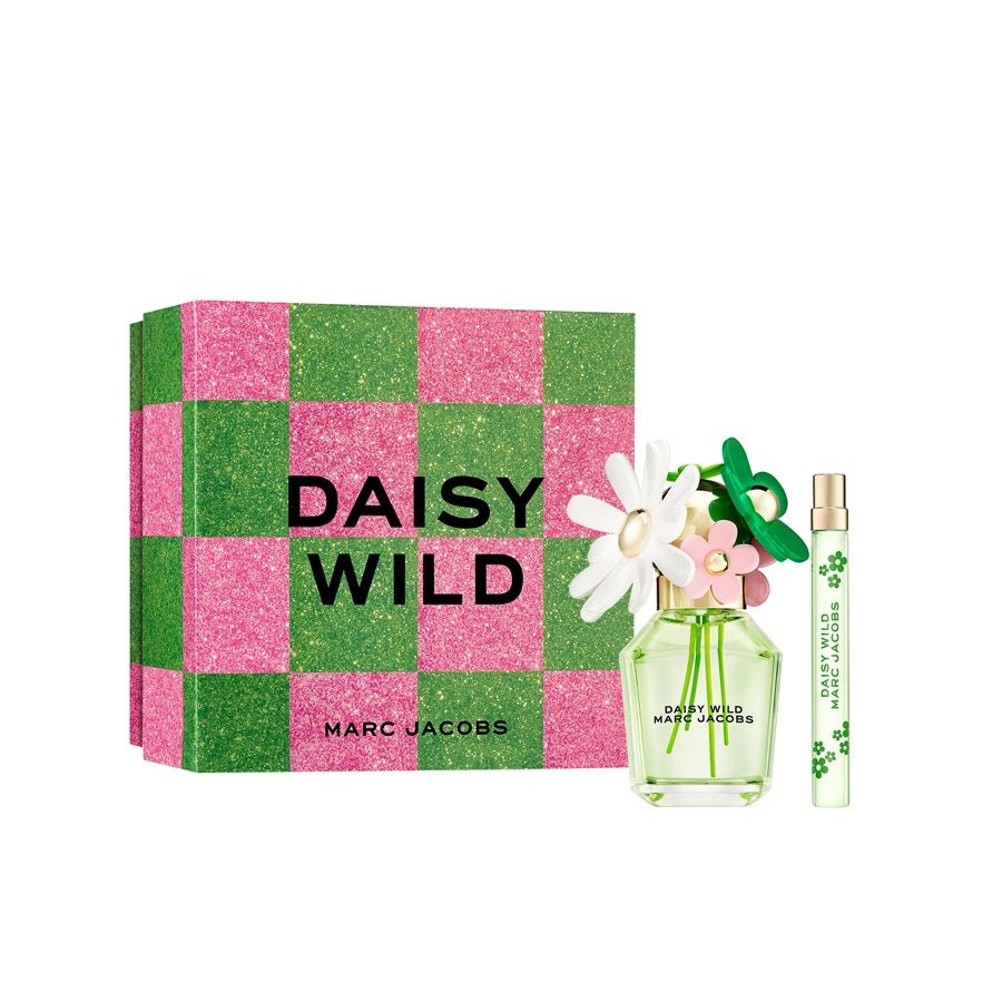 Marc Jacobs Daisy Wild Gift Set (Eau De Parfum Spray 50ml + Eau De Parfum Spray 10ml) - Fragrance London