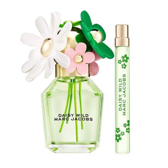 Marc Jacobs Daisy Wild Gift Set (Eau De Parfum Spray 50ml + Eau De Parfum Spray 10ml) - Fragrance London