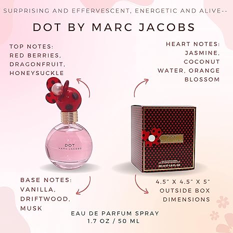 Marc Jacobs Dot Eau De Parfum Spray 50ml - Fragrance London