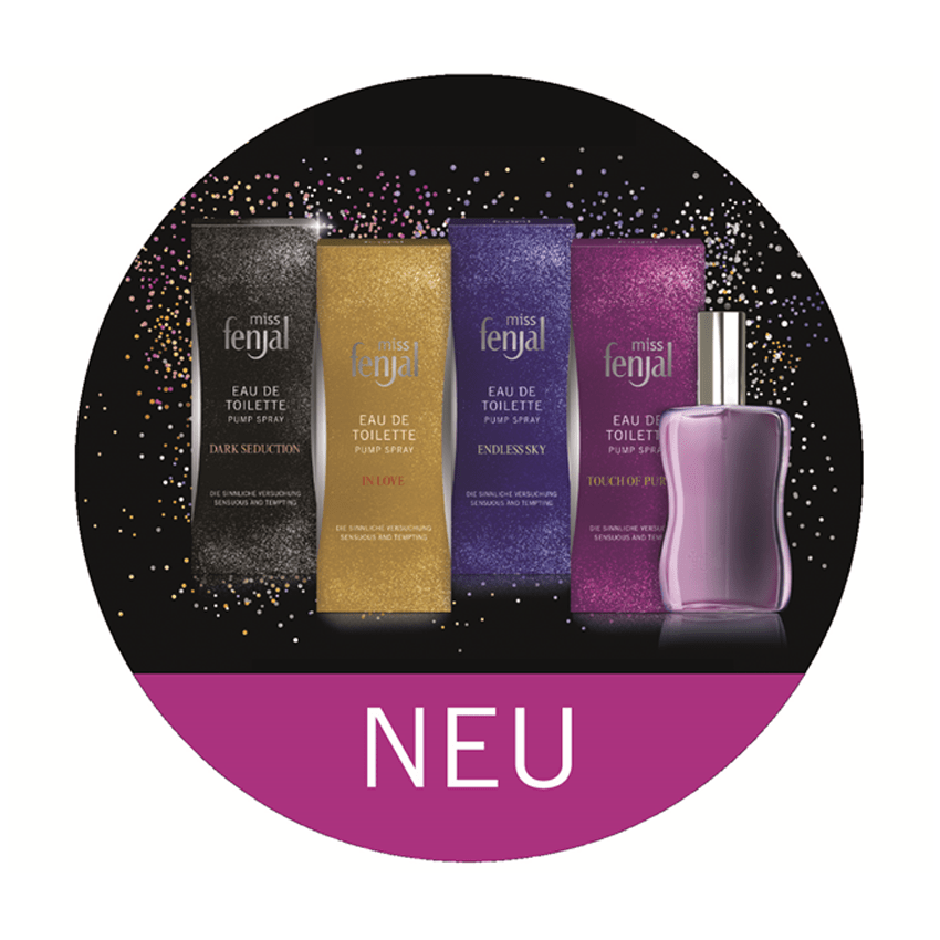 Miss Fenjal Touch Of Purple Pump Spray 50ml - Fragrance London