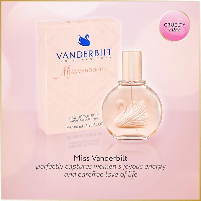 Miss Vanderbilt Eau De Toilette Spray 100ml - Fragrance London