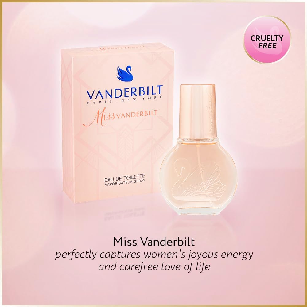 Miss Vanderbilt Eau De Toilette Spray 100ml - Fragrance London