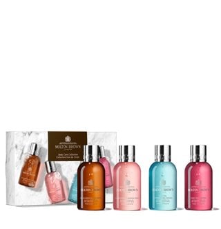 Molton Brown Woody & Floral Body Care Gift Set (4 x 100ml) - Fragrance London