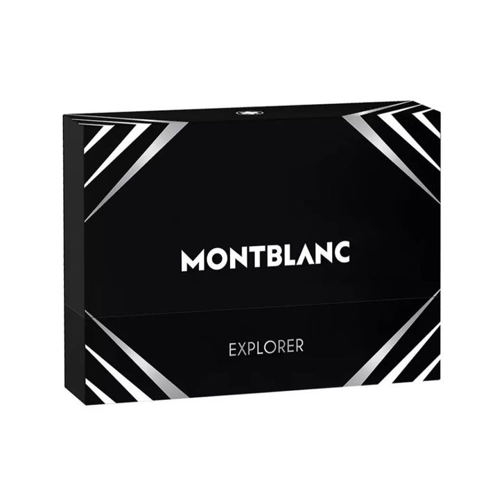 Mont Blanc Explorer Gift Set (Eau De Parfum 100ml + Eau De Parfum 7.5ml + Shower Gel 100ml) - Fragrance London