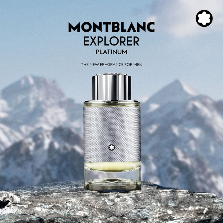 Montblanc Explorer Platinum Eau De Parfum Spray 100ml - Fragrance London