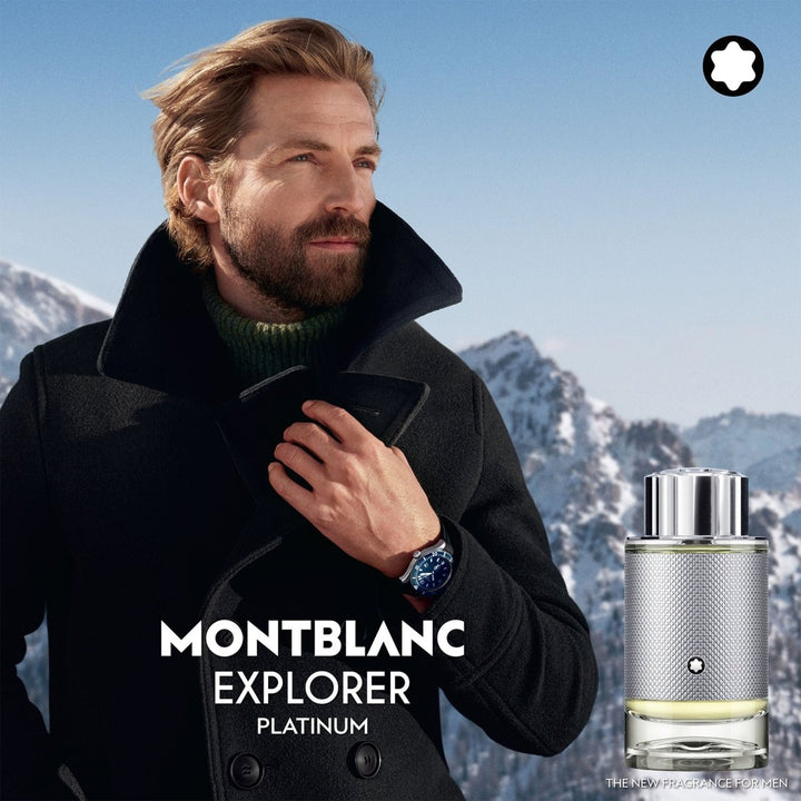 Montblanc Explorer Platinum Eau De Parfum Spray 30ml - Fragrance London