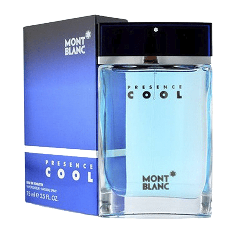 Montblanc Presence Cool Homme Eau De Toilette Spray 75ml - Fragrance London