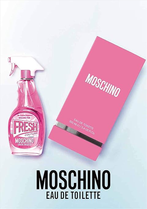 Moschino Fresh Couture Pink Eau De Toilette Spray 100ml - Fragrance London