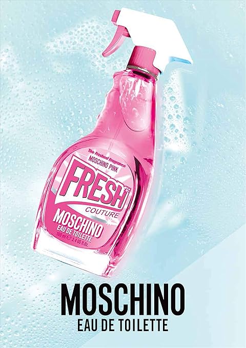 Moschino Fresh Couture Pink Eau De Toilette Spray 100ml - Fragrance London