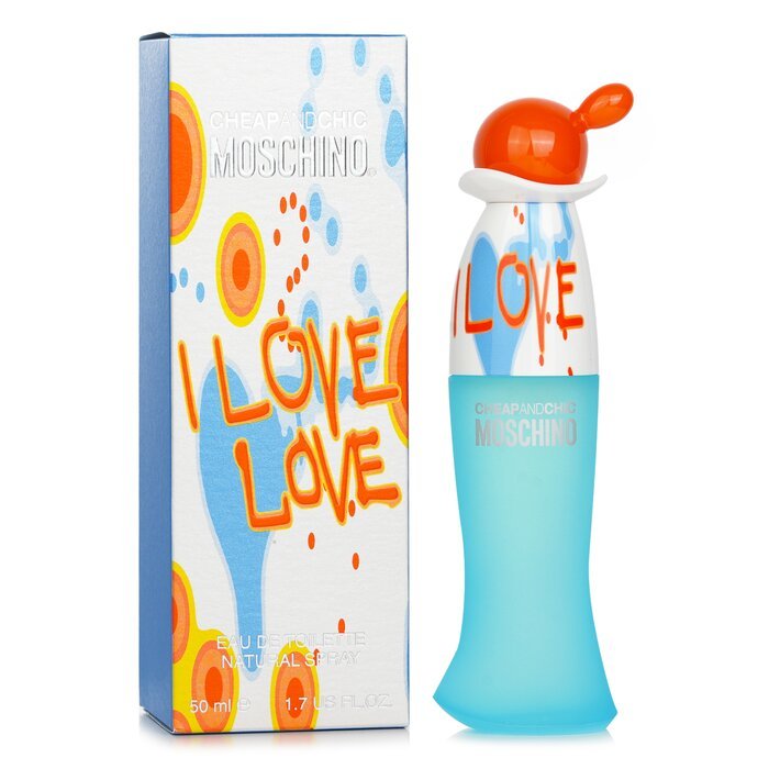 Moschino I Love Love Eau De Toilette Spray 50ml - Fragrance London