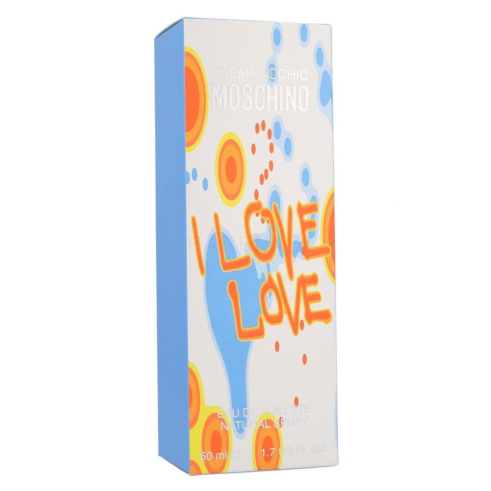 Moschino I Love Love Eau De Toilette Spray 50ml - Fragrance London