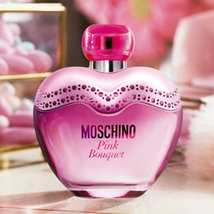 Moschino Pink Bouquet Eau De Toilette Spray 50ml - Fragrance London