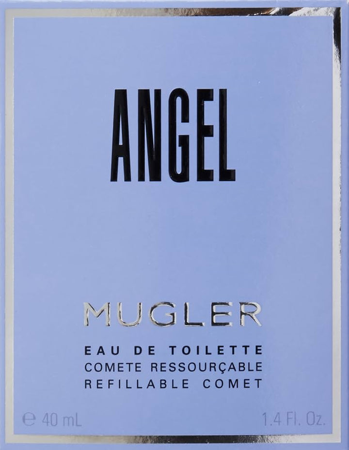 Mugler Refillable Angel Eau De Toilette Spray 40ml - Fragrance London