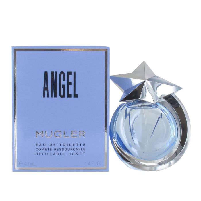Mugler Refillable Angel Eau De Toilette Spray 40ml - Fragrance London