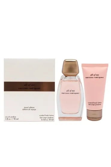 Narciso Rodriguez All Of Me Eau De Parfum Spray 90ml / Body Lotion 50ml - Fragrance London