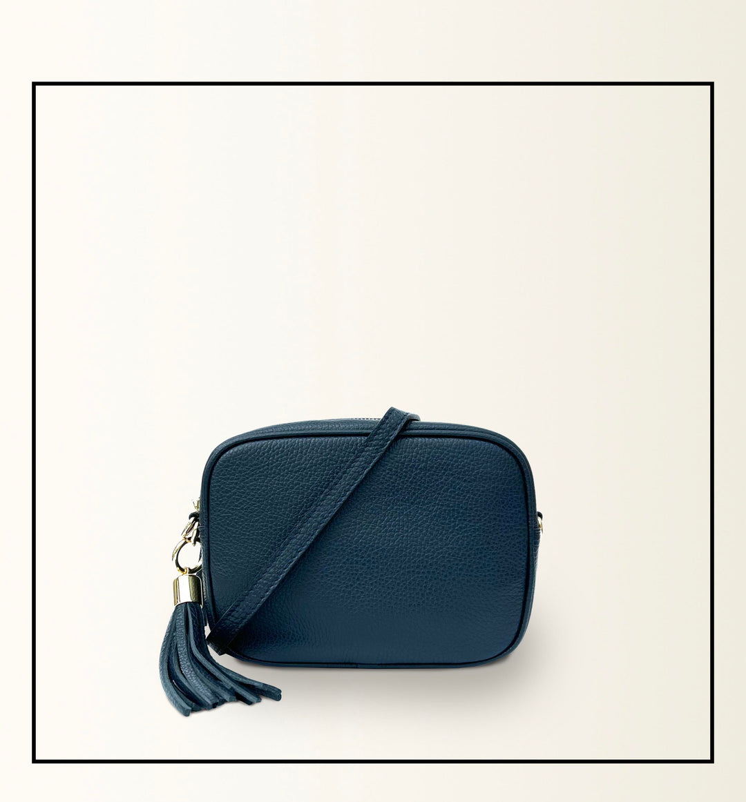 Apatchy London The Tassel Leather Crossbody Bag