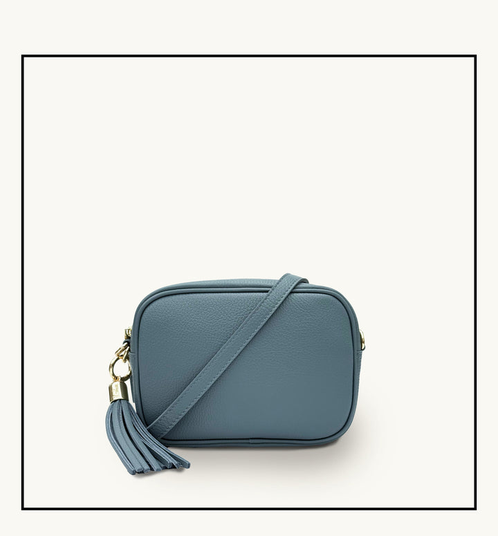 Apatchy London The Tassel Leather Crossbody Bag