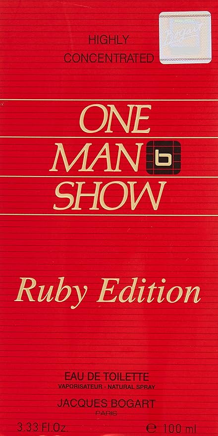 One Man Show Ruby Edition Eau De Toilette Spray 100ml - Fragrance London