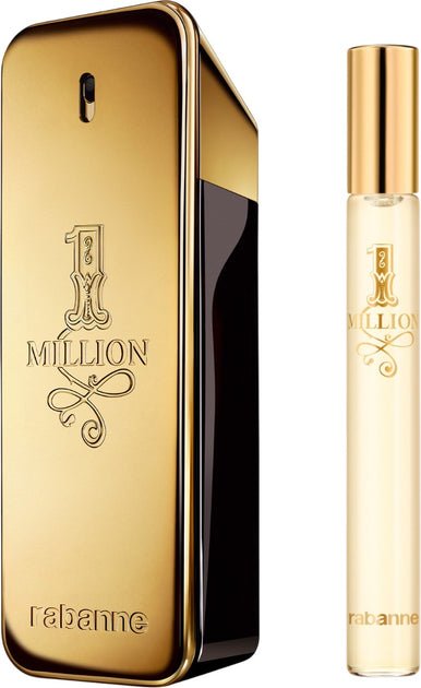 Paco Rabanne 1 Million Gift Set (Eau De Toilette 100ml + Eau De Toilette 10ml) - Fragrance London